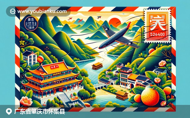 怀集县文化与风景，鼎湖山、粤式建筑和荔枝特产的完美融合