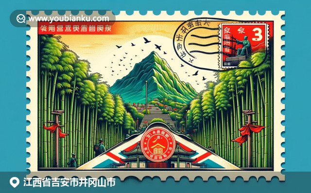 江西井岡山：郵政元素與自然美景的完美融合，展現革命遺址、竹林和五公山